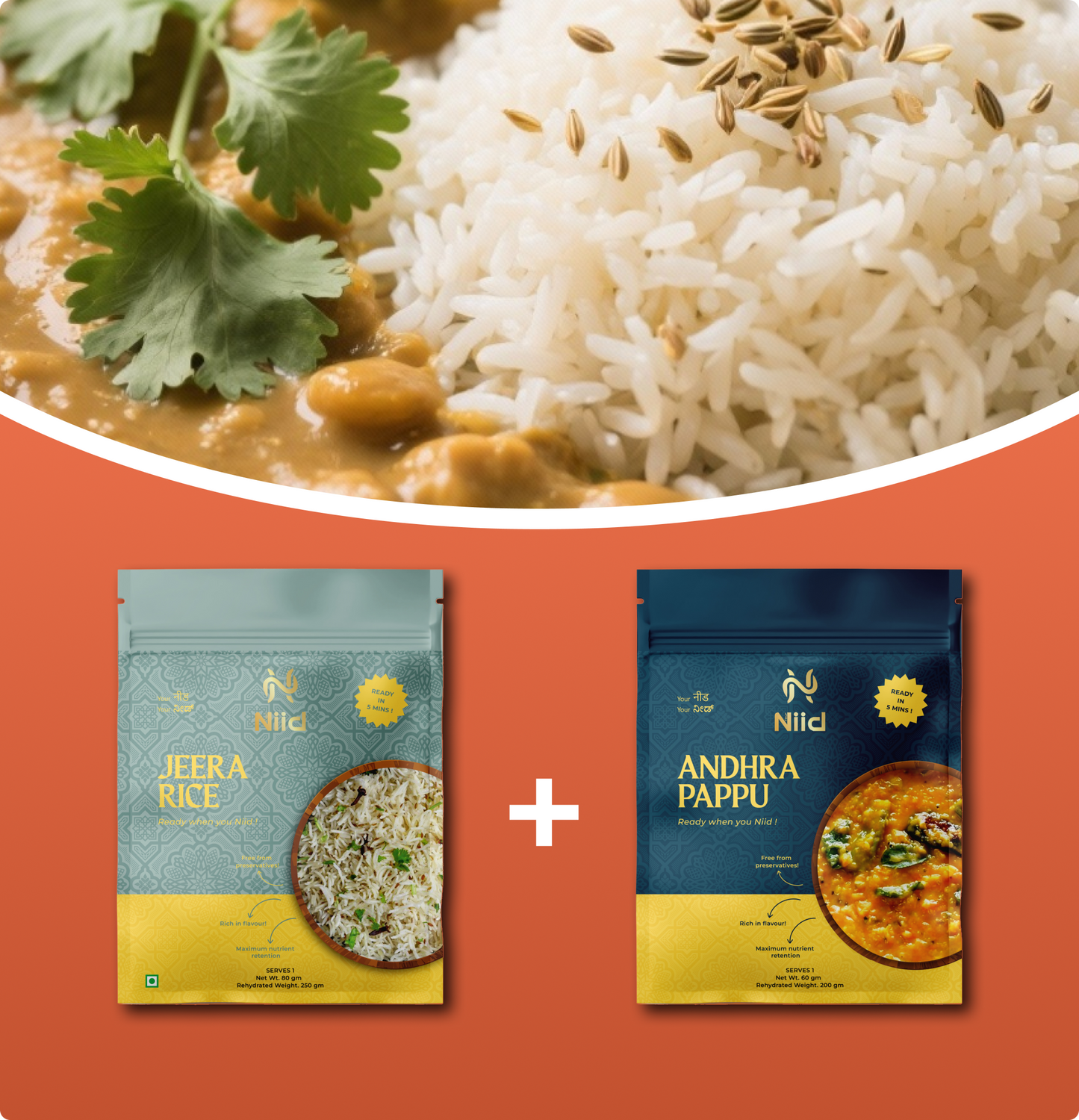 Jeera Rice & Andhra Pappu