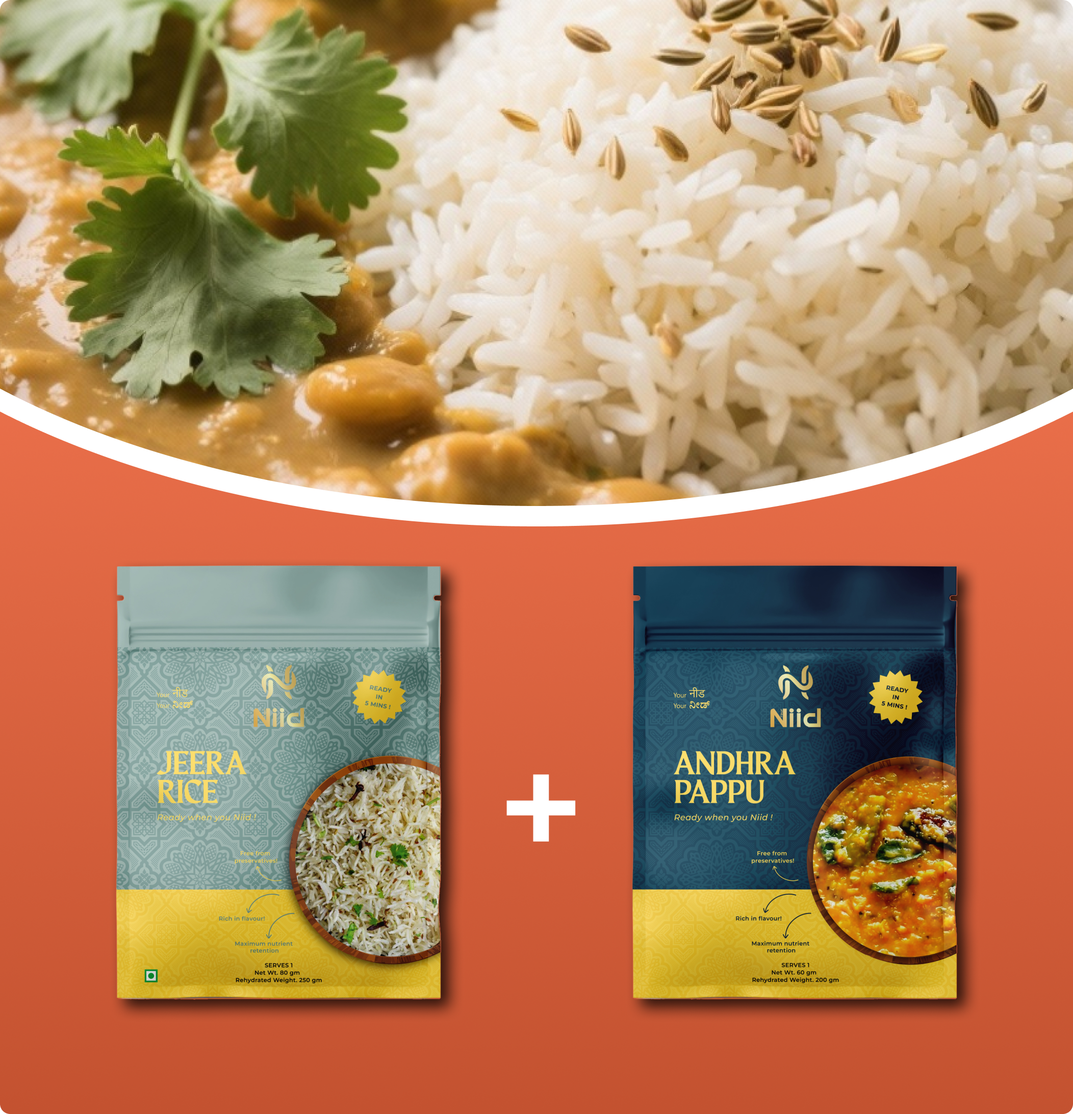 Jeera Rice & Andhra Pappu