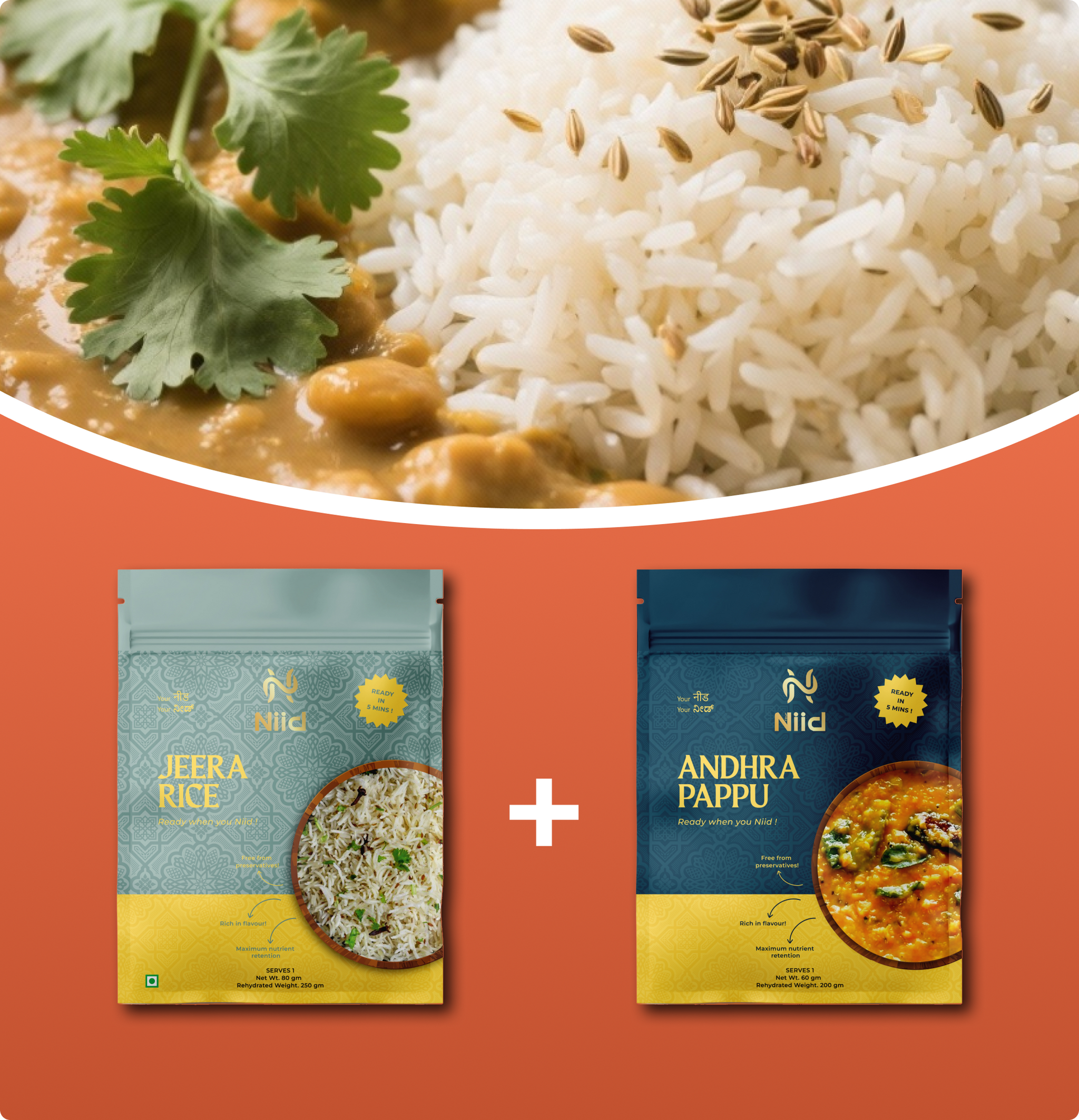 Jeera Rice & Andhra Pappu