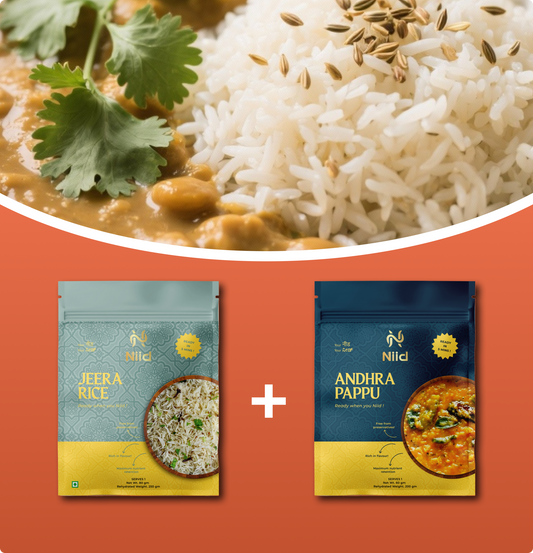 Jeera Rice & Andhra Pappu